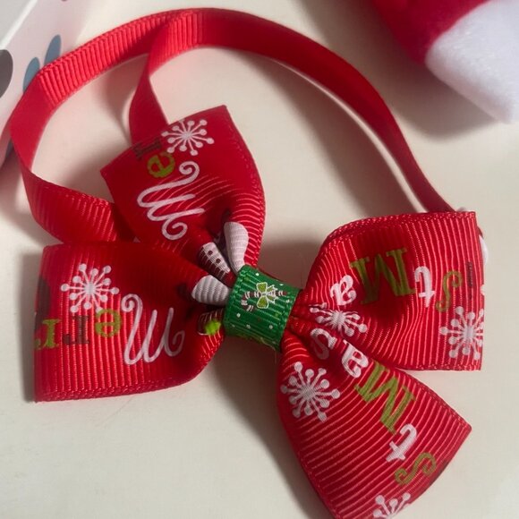 3-Piece Dog Christmas Accessory Set - Picture 6 of 7